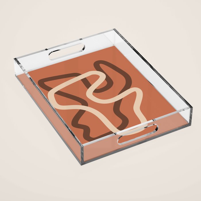 Abstract 03D Acrylic Tray Gallery Image 1