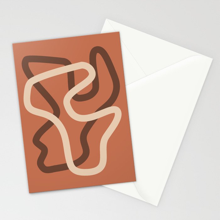 Abstract 03D Stationery Card Gallery Image 2
