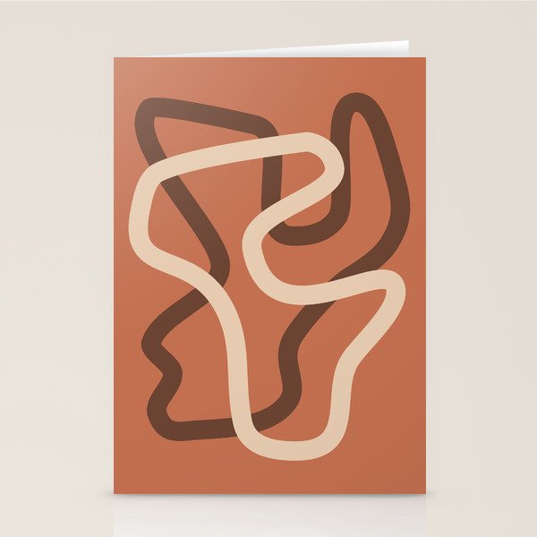 Abstract 03D Stationery Card Gallery Image 1