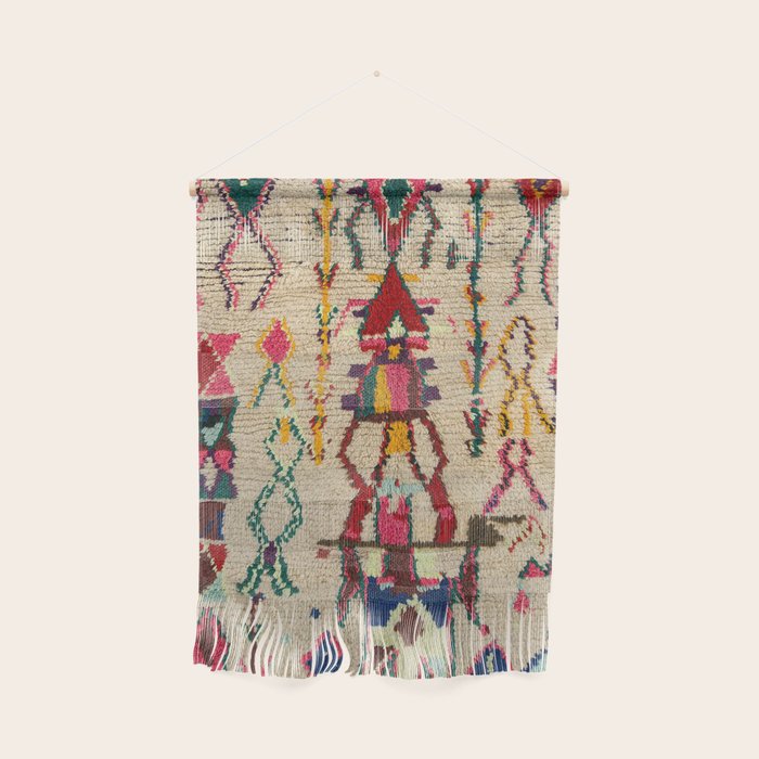 Moroccan Carpet Artwork Wall Hanging Gallery Image 1