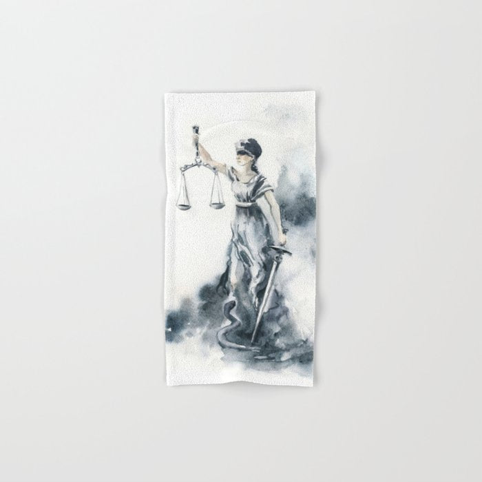 Lady Justice Bath Towel Gallery Image 1