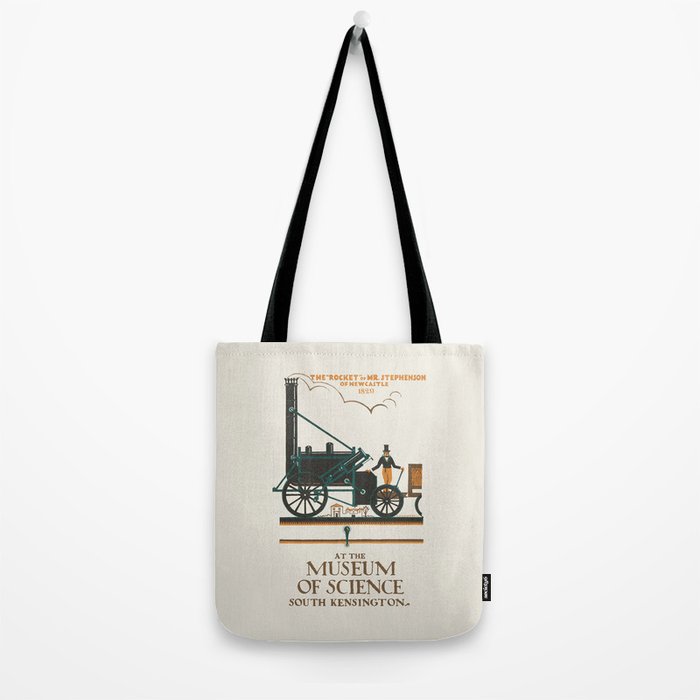 Vintage advertising poster - Museum of Science in South Kensington, 1922 Tote Bag Gallery Image 2