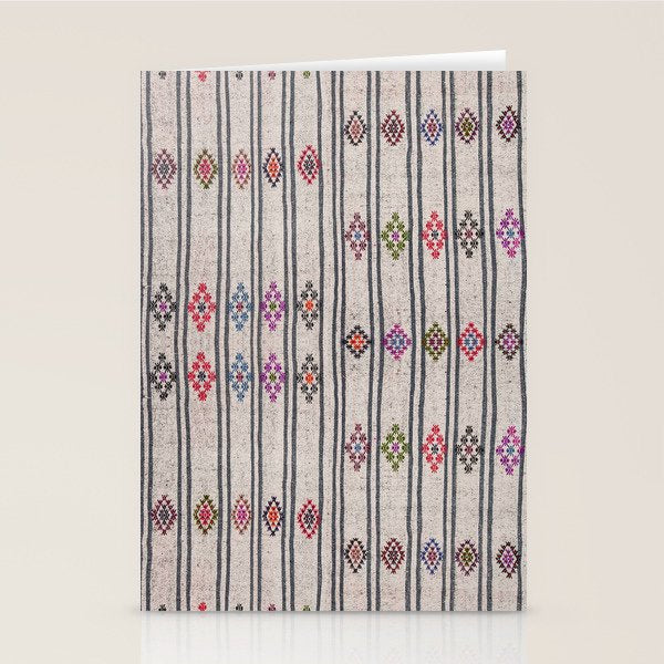 Moroccan Vintage Rug Stationery Card Gallery Image 1