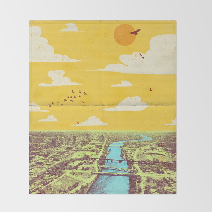 AUSTIN, TEXAS Throw Blanket Gallery Image 2