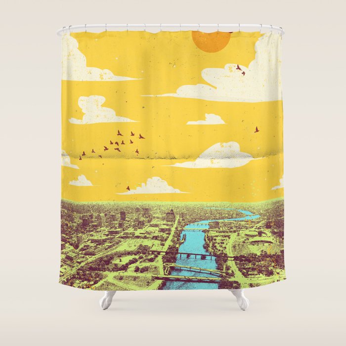 AUSTIN, TEXAS Shower Curtain Gallery Image 1