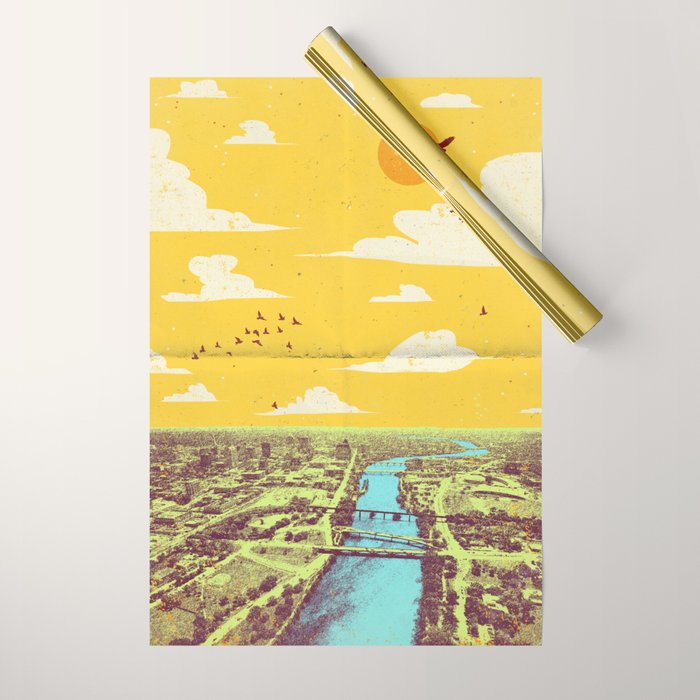 AUSTIN, TEXAS Wrapping Paper Gallery Image 1