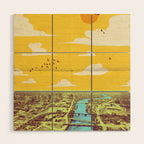 AUSTIN, TEXAS Wood Wall Art Gallery Image 1