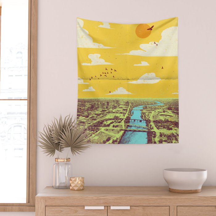 AUSTIN, TEXAS Wall Tapestry Gallery Image 2