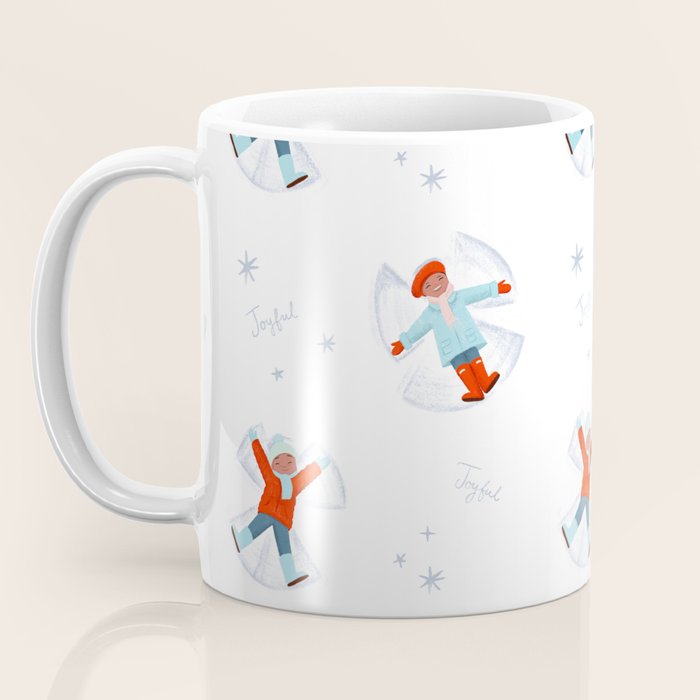 Snow Angels Coffee Mug Gallery Image 3