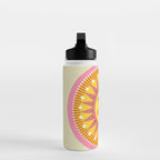 Smiling Sleeping Sun Face Water Bottle Gallery Image 3