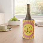 Smiling Sleeping Sun Face Wine Chiller Gallery Image 4