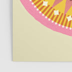 Smiling Sleeping Sun Face Poster Gallery Image 3