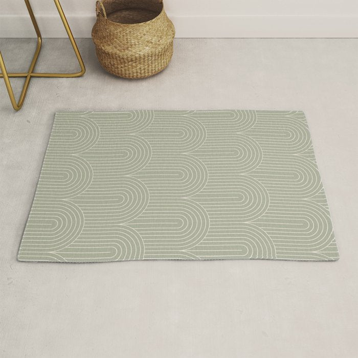 Art Deco Arch Pattern XLIII Rug Gallery Image 1