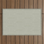 Art Deco Arch Pattern XLIII Outdoor Rug Gallery Image 1