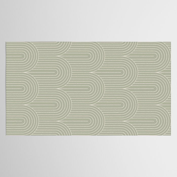 Art Deco Arch Pattern XLIII Tablecloth Gallery Image 2