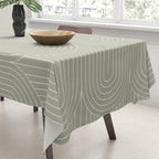 Art Deco Arch Pattern XLIII Tablecloth Gallery Image 3