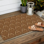 Night Cheetahs - Copper Brown Outdoor Rug Gallery Image 2