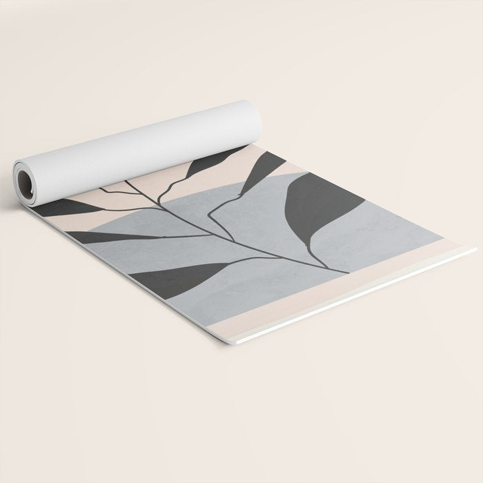 Tropical Leaf- Abstract Art 16 Yoga Mat Gallery Image 2