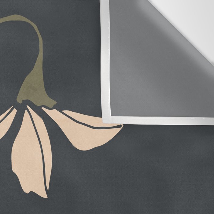 Minimal Abstract Art Vase Flower 9 Wall Tapestry Gallery Image 3