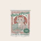 Cats and Pizza Wall Hanging Gallery Image 1