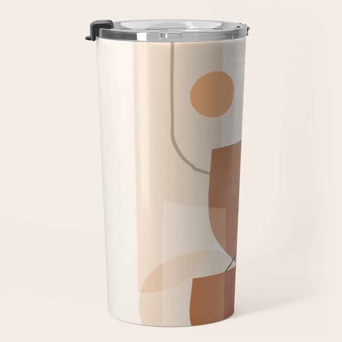 Modern Shapes Design 12 Travel Mug Gallery Image 3