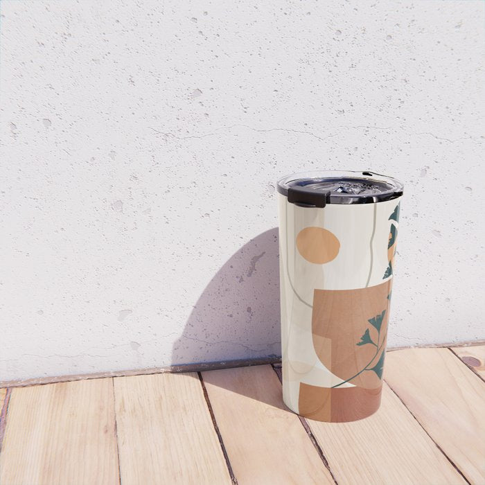 Modern Shapes Design 12 Travel Mug Gallery Image 4