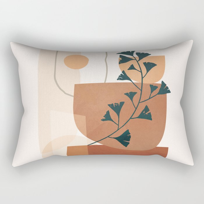 Modern Shapes Design 12 Rectangular Pillow Gallery Image 1