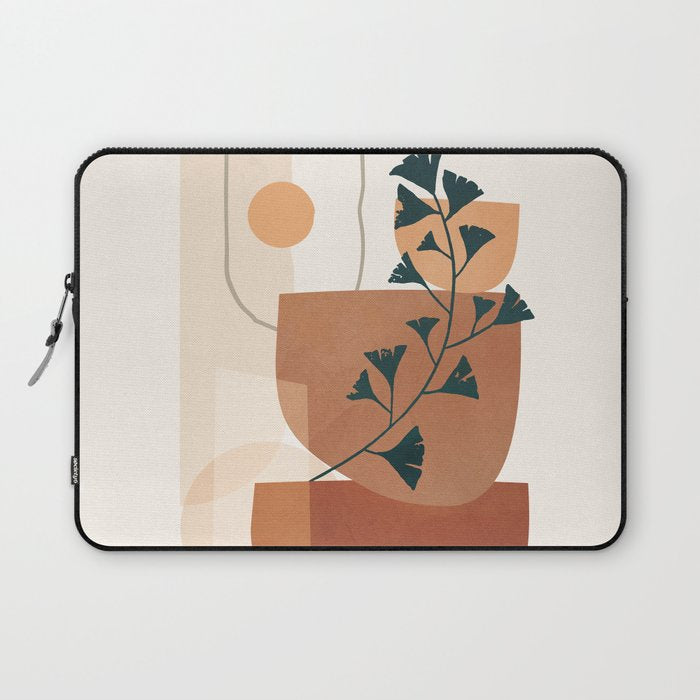 Modern Shapes Design 12 Laptop Sleeve Gallery Image 1