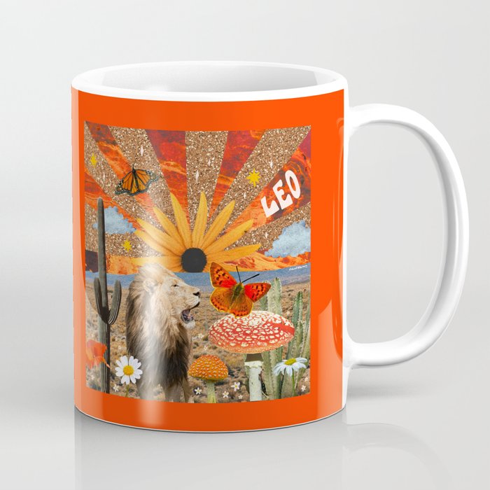 Leo Collage Coffee Mug Gallery Image 1