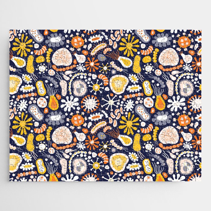 Microscopic Abstract Shapes Jigsaw Puzzle Gallery Image 1