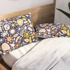 Microscopic Abstract Shapes Pillow Sham Gallery Image 2