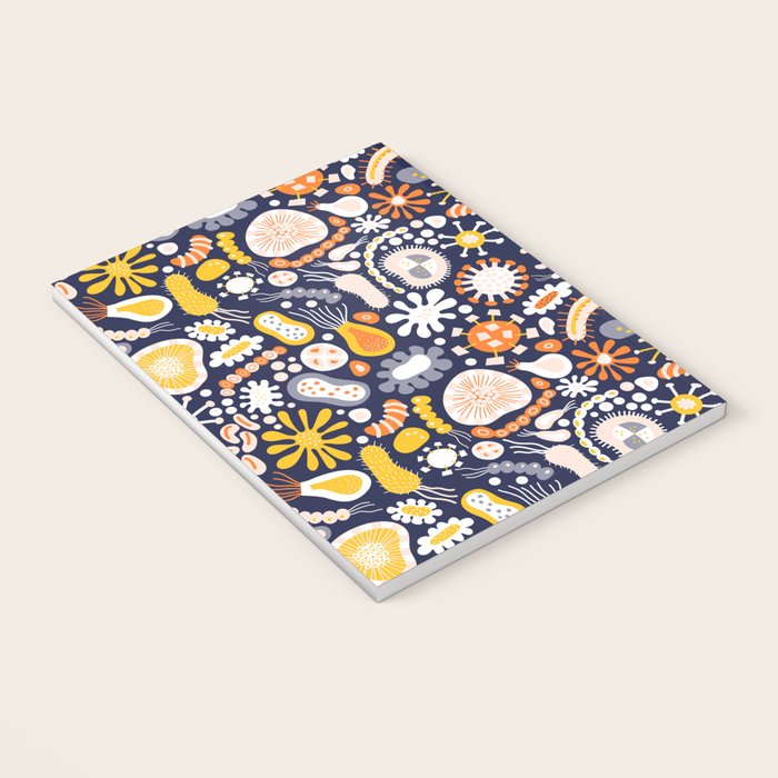 Microscopic Abstract Shapes Notebook Gallery Image 3
