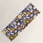 Microscopic Abstract Shapes Yoga Mat Gallery Image 1