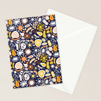 Microscopic Abstract Shapes Stationery Card Gallery Image 2