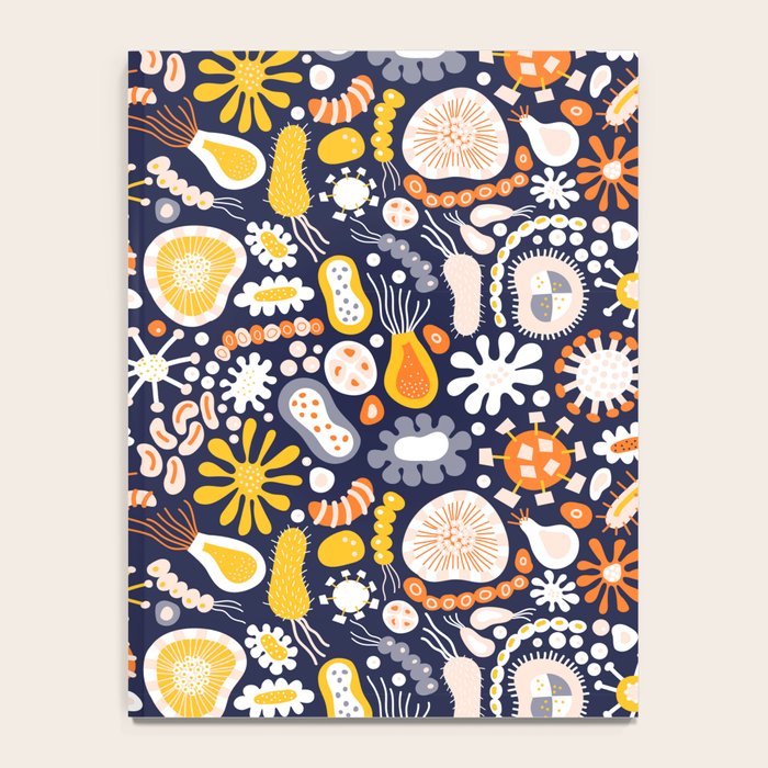 Microscopic Abstract Shapes Notebook Gallery Image 4