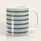 Vintage Cottage Stripes Cozy Eclectic Pattern Coffee Mug Gallery Image 1