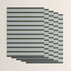 Vintage Cottage Stripes Cozy Eclectic Pattern Wrapping Paper Gallery Image 3