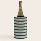 Vintage Cottage Stripes Cozy Eclectic Pattern Wine Chiller Gallery Image 3