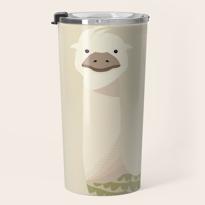 Whimsical Emu Travel Mug Gallery Image 3