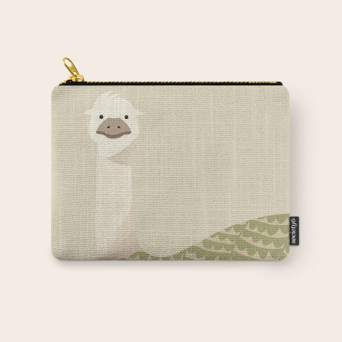 Whimsical Emu Carry All Pouch Gallery Image 1