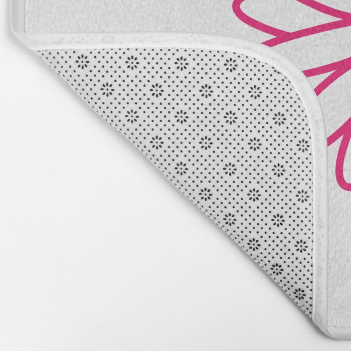 Flower Thumbs Up Bath Mat Gallery Image 2
