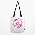 Flower Thumbs Up Tote Bag Gallery Image 2