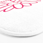 Flower Thumbs Up Bath Mat Gallery Image 3