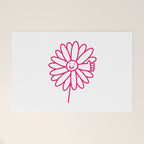 Flower Thumbs Up Welcome Mat Gallery Image 1