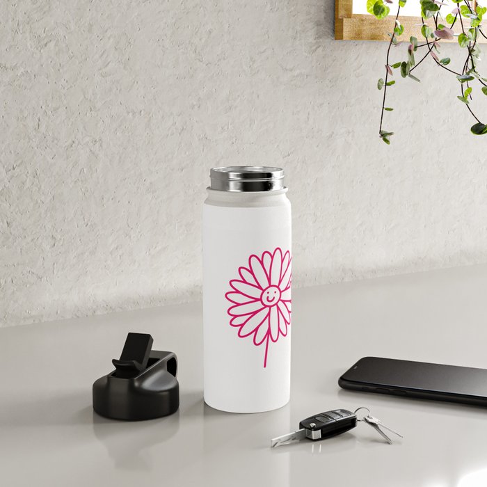 Flower Thumbs Up Water Bottle Gallery Image 5