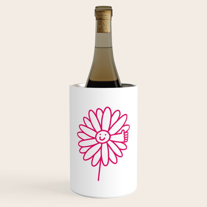 Flower Thumbs Up Wine Chiller Gallery Image 1