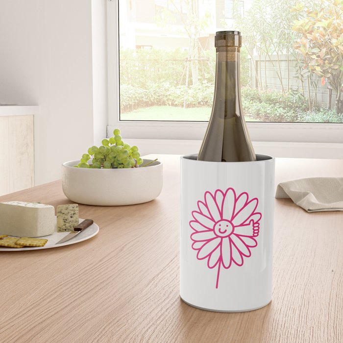 Flower Thumbs Up Wine Chiller Gallery Image 4