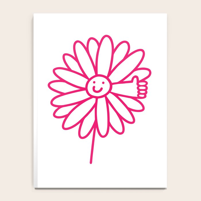 Flower Thumbs Up Notebook Gallery Image 4