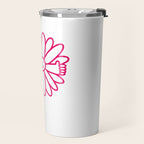Flower Thumbs Up Travel Mug Gallery Image 2
