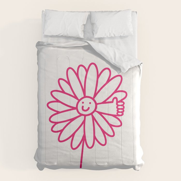 Flower Thumbs Up Comforter Gallery Image 1